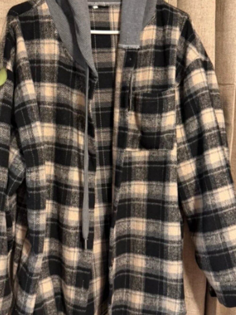 Plaid shacket